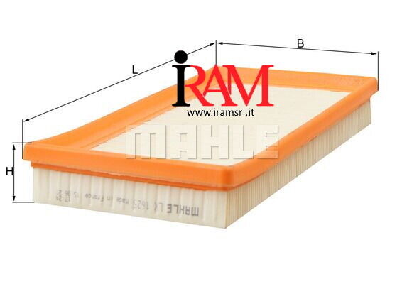* FILTRO ARIA KNECHT - LX 1625 -