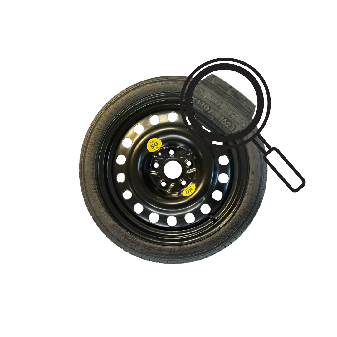 Ruotino di scorta 16" PER AUDI A4, BMW SERIE 2 ACTIVE TOURER dot recente