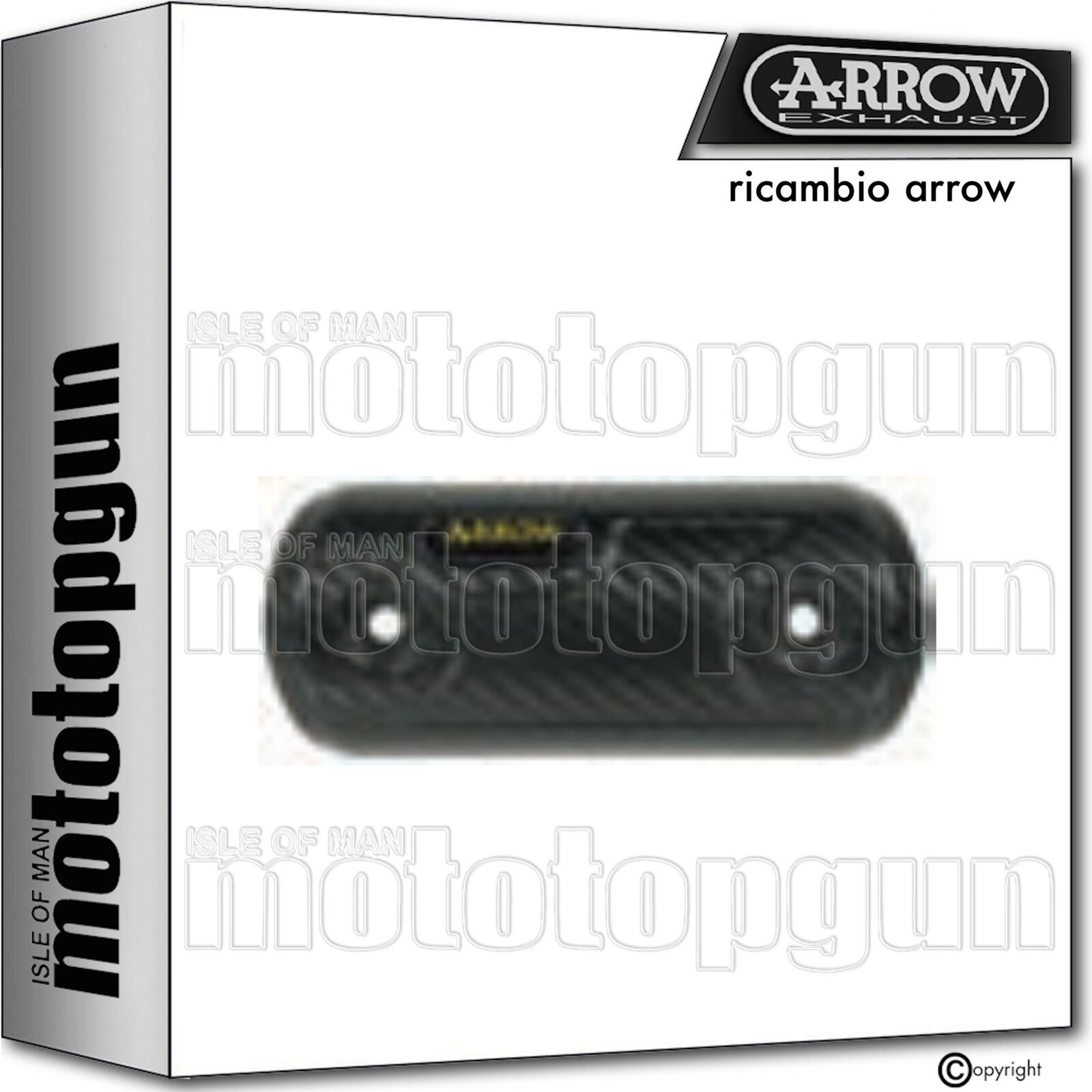 ARROW PROTEZIONE CARBONIO PRO-RACE DUCATI MONSTER 1200 2019 19 2020 20