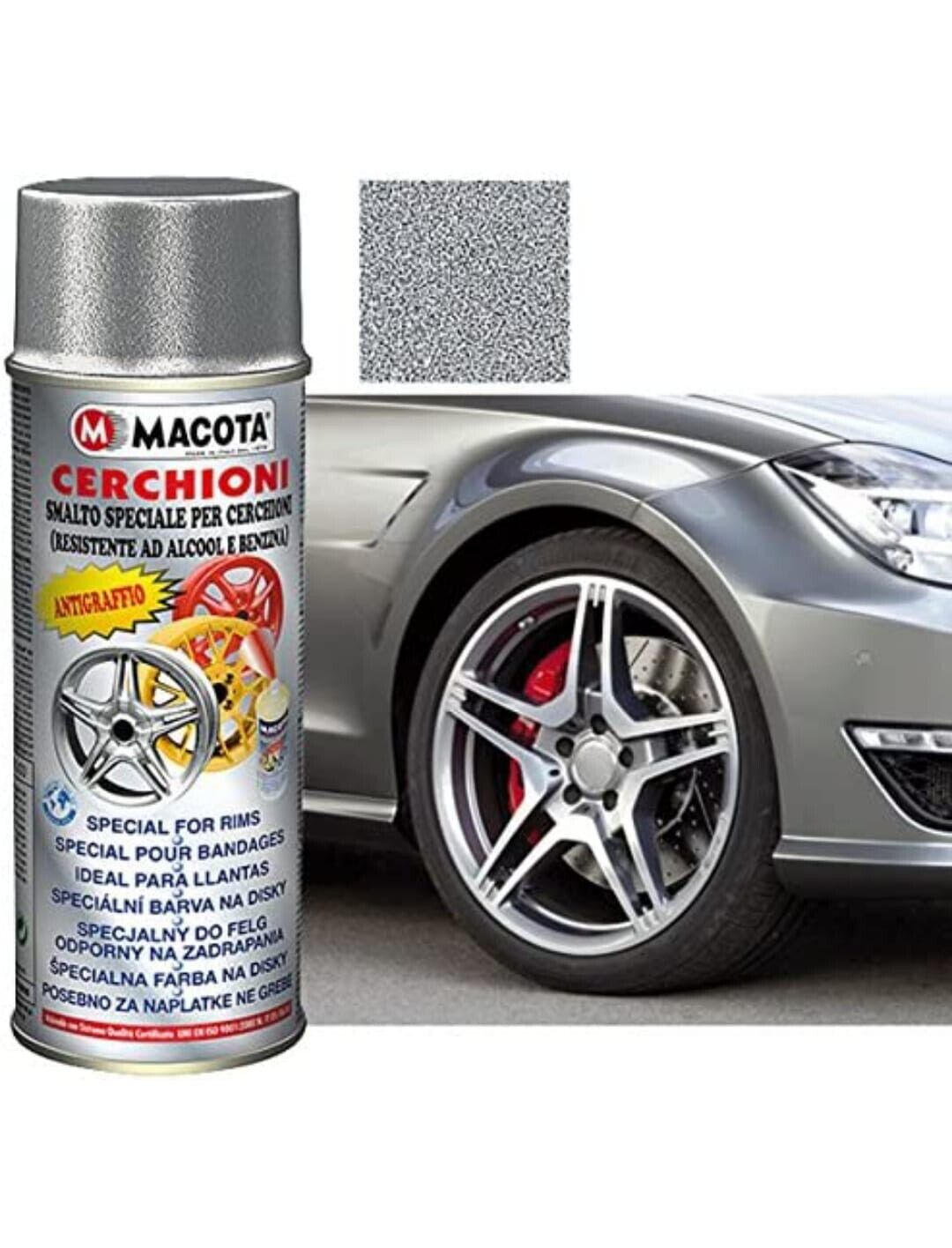 Macota Smalto Speciale Cerchioni Vernice Spray 400ML Tuning Alluminio Ruote