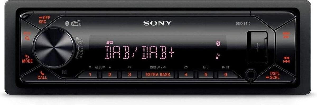 Autoradio SONY DSX-B41D DAB+ USB Dual Bluetooth Antenna inclusa 4x55 W ExtraBass