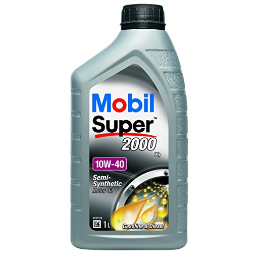 Mobil Olio motore 10W-40 semi sintetico 1 LT Litro Super 2000