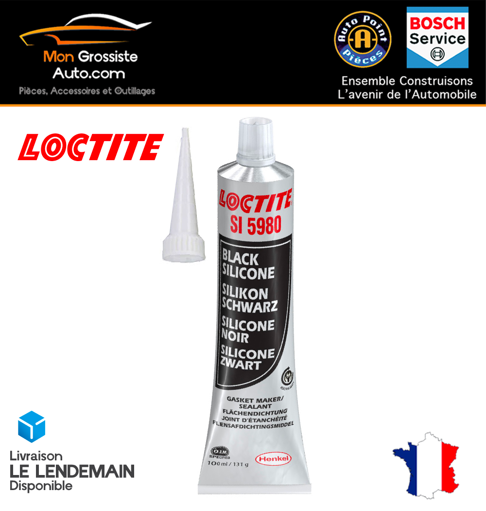 LOCTITE Si 5980 Rapida Guarnizione Joint Silicone Premium Nero 100ml Gamma Pro