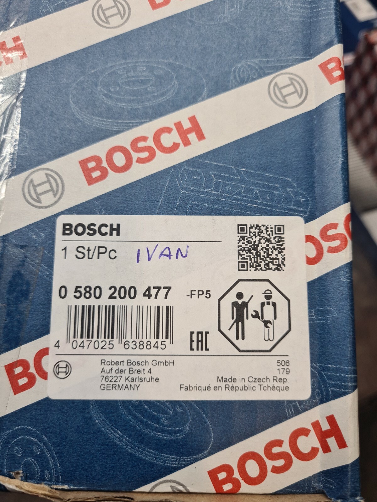 0580200477 Imp. alimentazione carburante adatto a Lancia Ypsilon (312_) (BOSCH).