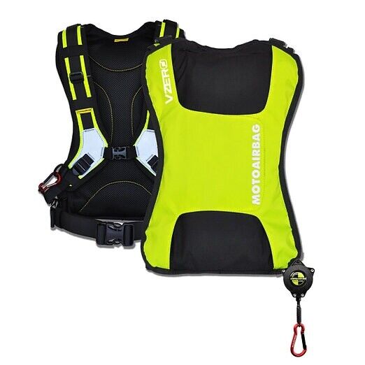 Motoairbag vZERO Plus Airbag Zaino NUOVO - Giallo Fluo