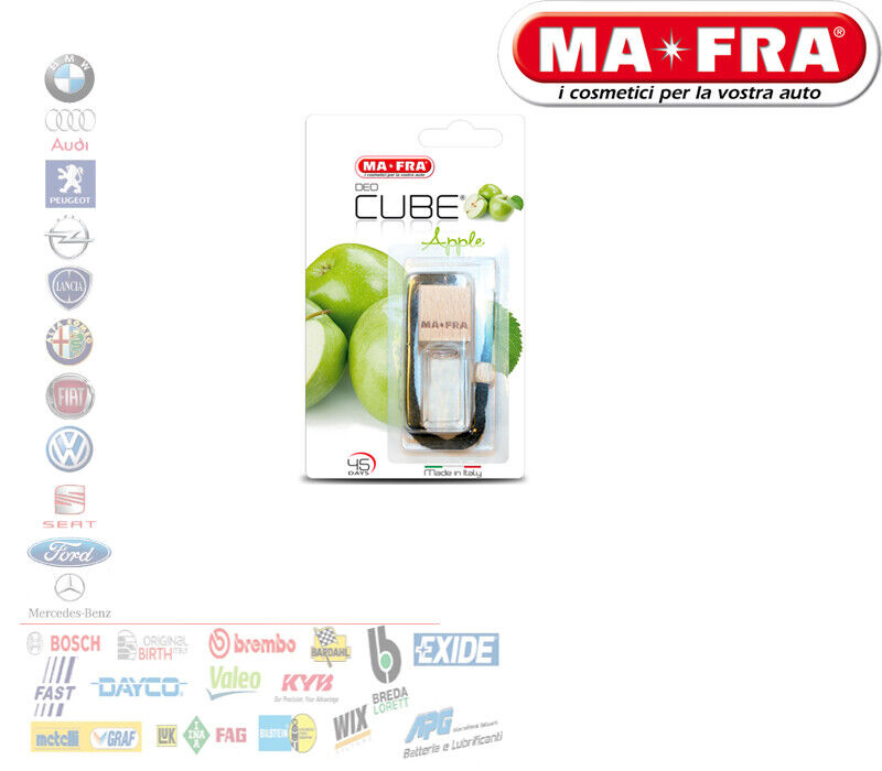 MA-FRA DEO CUBE APPLE MELA DEODORANTE LIQUIDO PROFUMO AUTO CAMPER H0194
