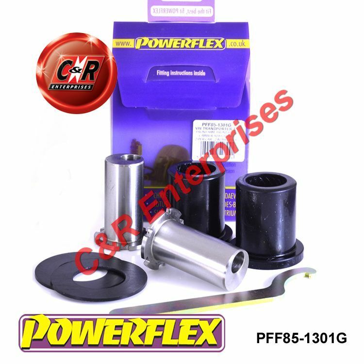 Powerflex Anteriore Braccio Boccole Anteriori, Camber Regolabile Per VW T5 04 Su