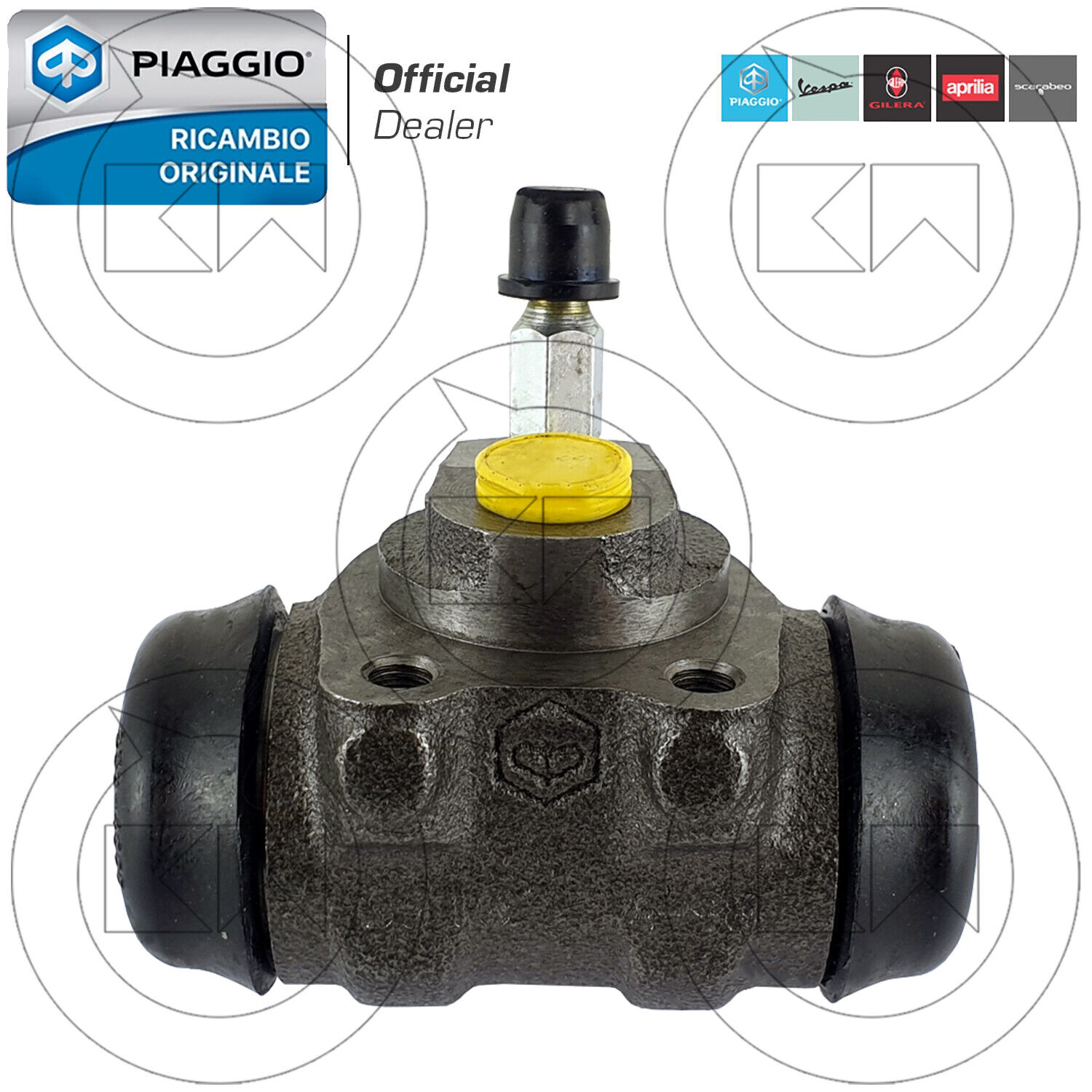 CILINDRETTO FRENO POSTERIORE ORIGINALE PIAGGIO APE MP 600 601 P2 P3