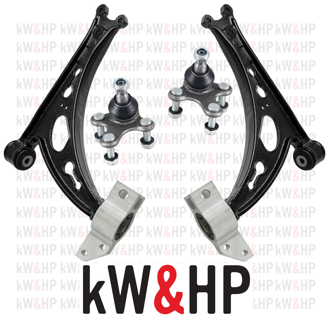 KIT BRACCI SOSPENSIONE TESTINE ANTERIOR PER VW GOLF PLUS 5M 5 V 1K 6 VI 5K AJ