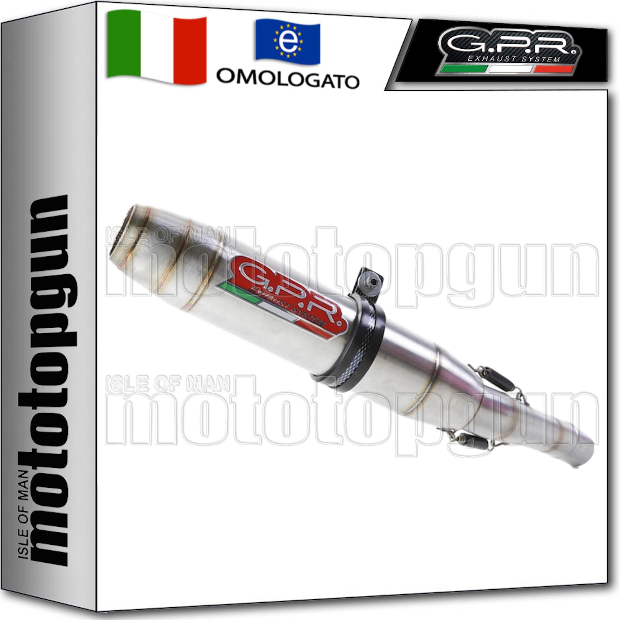GPR SCARICO COMPLETO OMOLOGATO HOM DEEPTONE ATV AEON AEON COBRA 300 > 2007 07