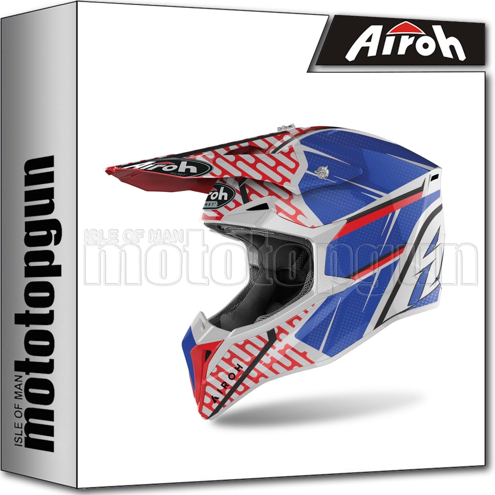 AIROH WRAAP CASCO MOTO OFF-ROAD WRI38 IDOL S