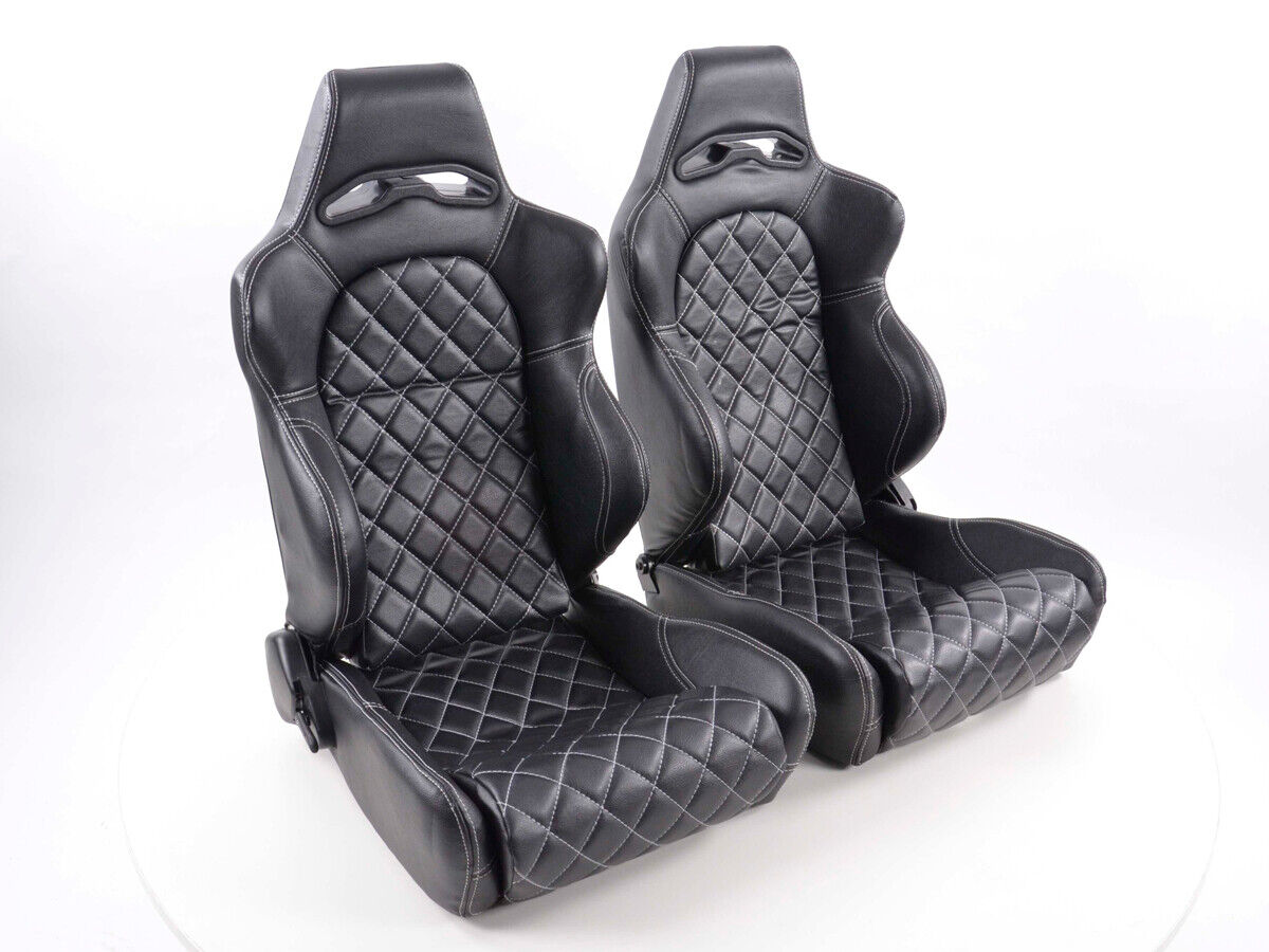 Sport Seats sièges in simil pelle universali universal 4052078449218