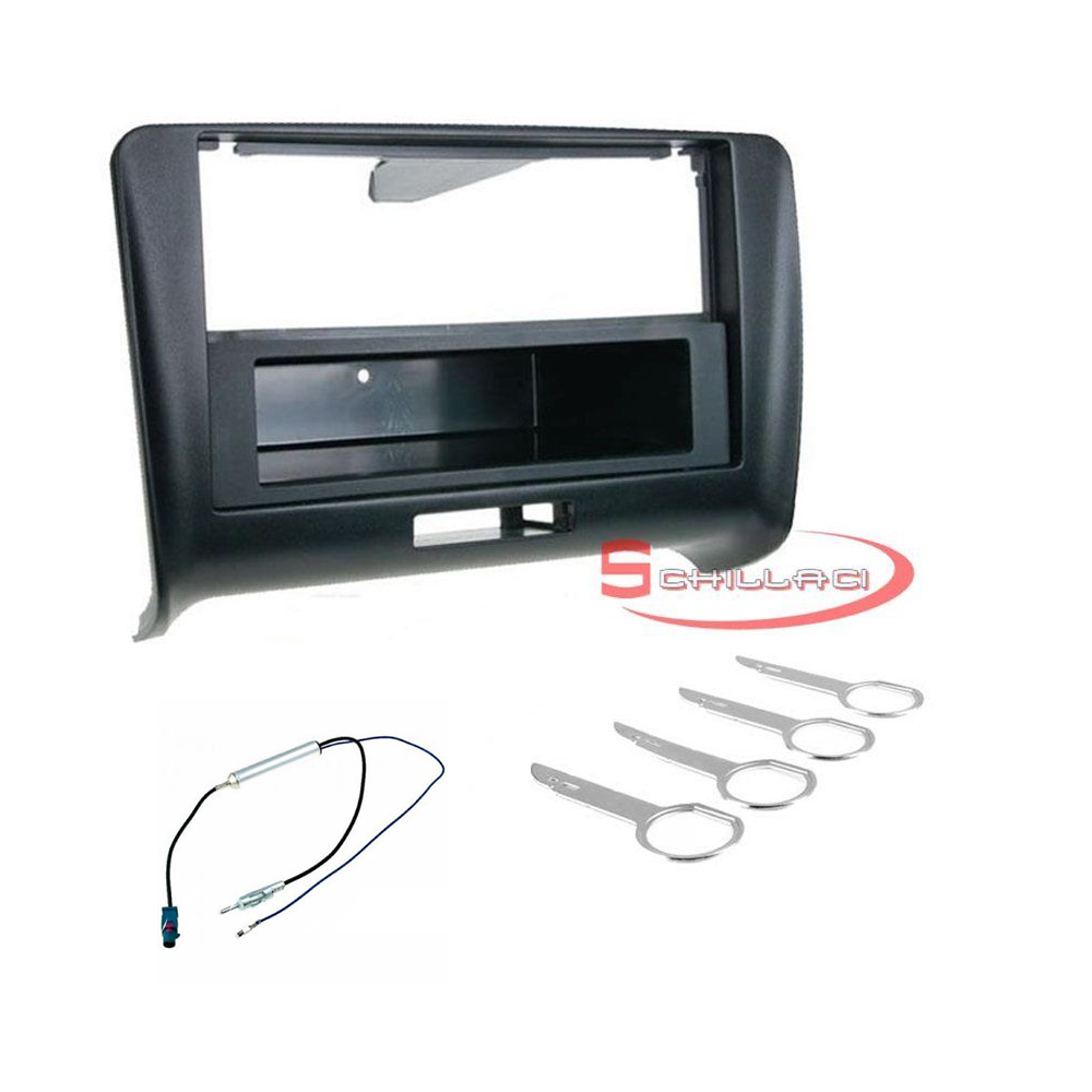 Mascherina autoradio stereo 1 DIN / 2 DIN AUDI TT