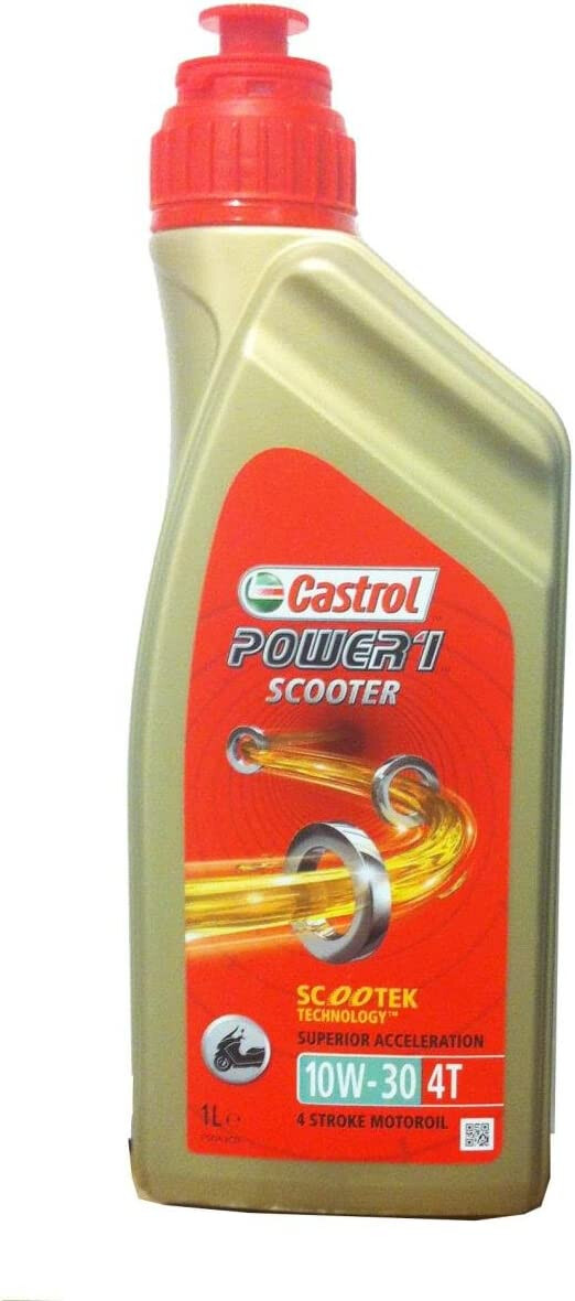OLIO CASTROL CA15A43A POWER 1 SCOOTER 4T 10W-30 1 LITRO V 9