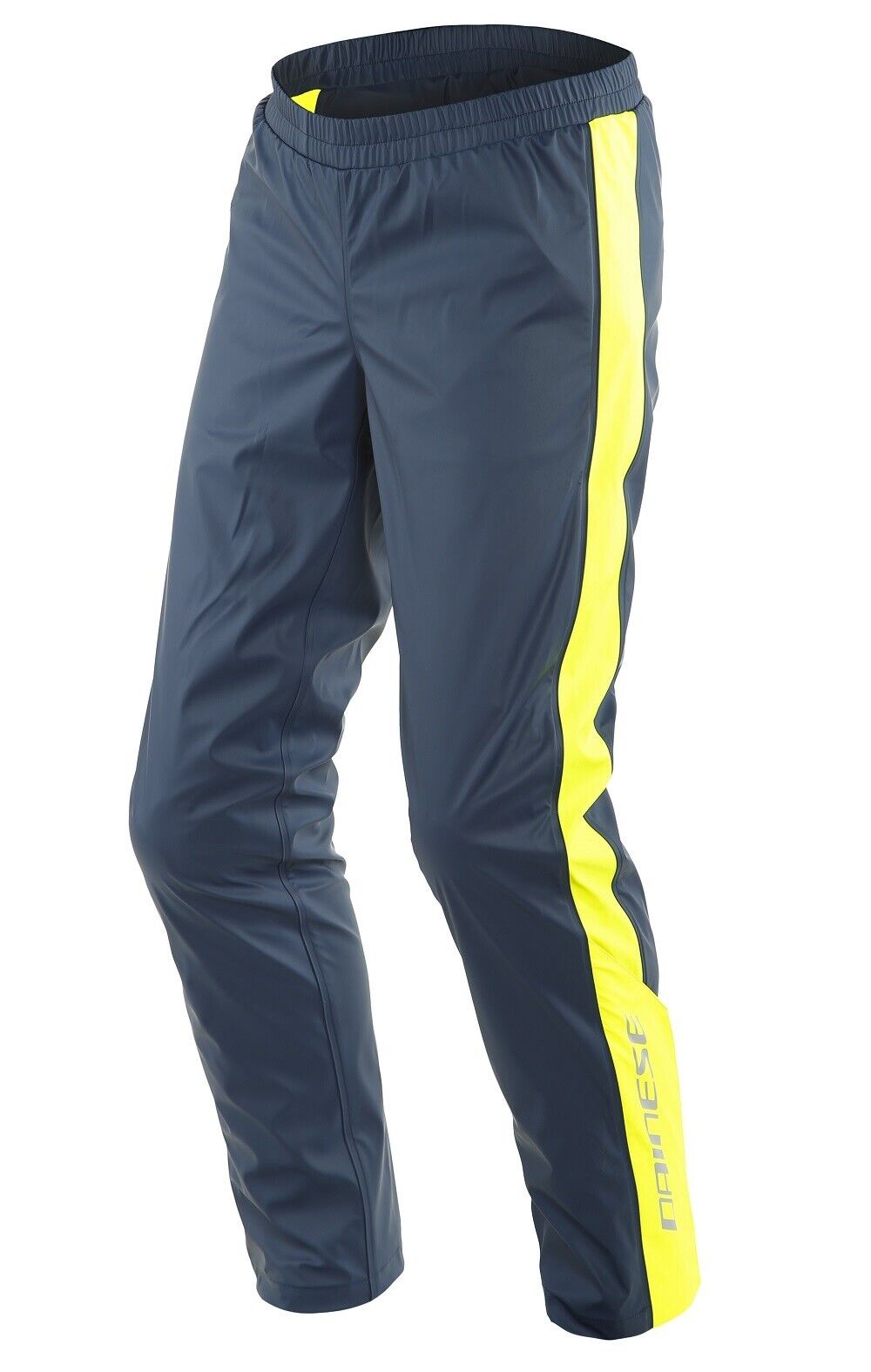 PANTALONI ANTIPIOGGIA MOTO DAINESE STORM 2 UNISEX BLU GIALLO FLUO TG XS