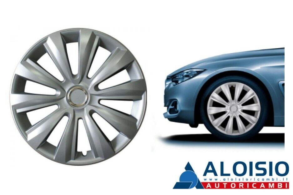COPRICERCHI PER AUTO 14" CORA ALULOOK DELTA PZ.4 **Spedizione Inclusa!!**
