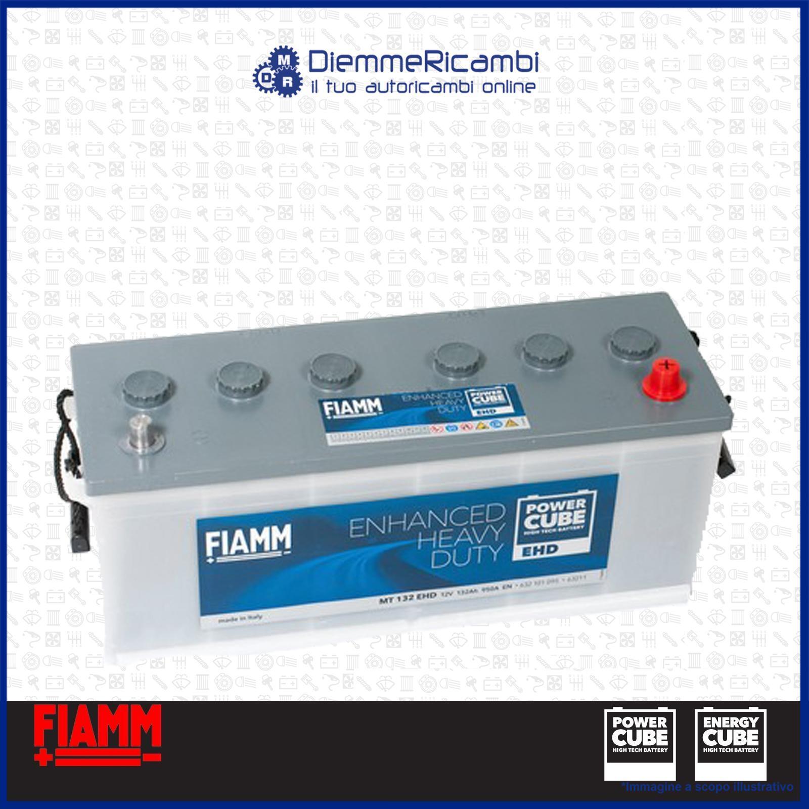 BATTERIA FIAMM INDUSTRIALE 132 Ah 950A EN 12V MT132EHD - 132Ah