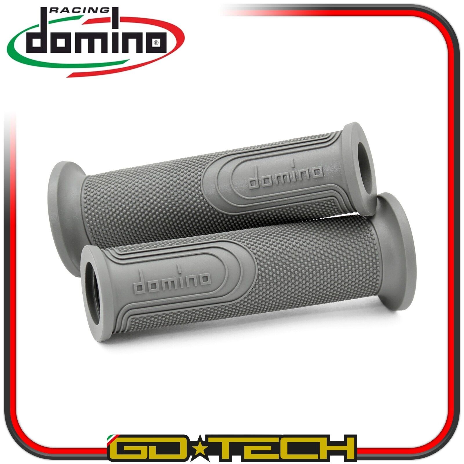 MANOPOLE DOMINO STYLE MOTO SCOOTER STRADALI Grigie ON ROAD UNIVERSALI Forate