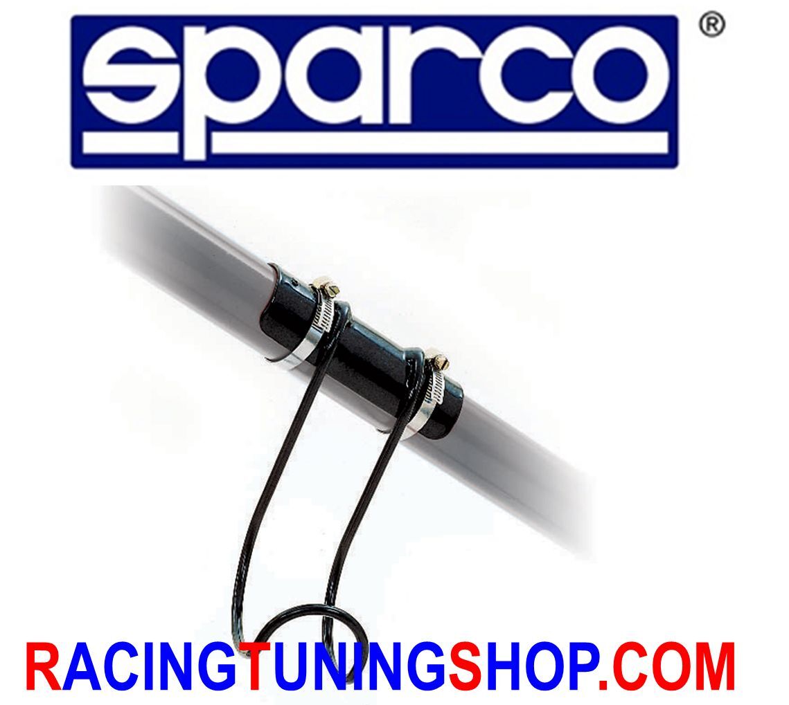GANCIO SUPPORTO CASCO IN ACCIAIO SPARCO FISSAGGIO AL ROLL BAR