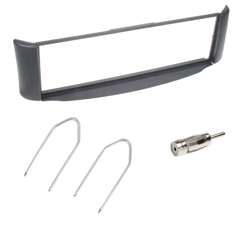 Mascherina  autoradio 1 DIN Smart Car ForTwo colore grigio