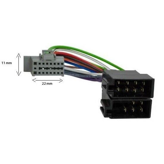 Cavo Iso per Autoradio Alpine CDE-120R CDE-120RM CDE-120RR