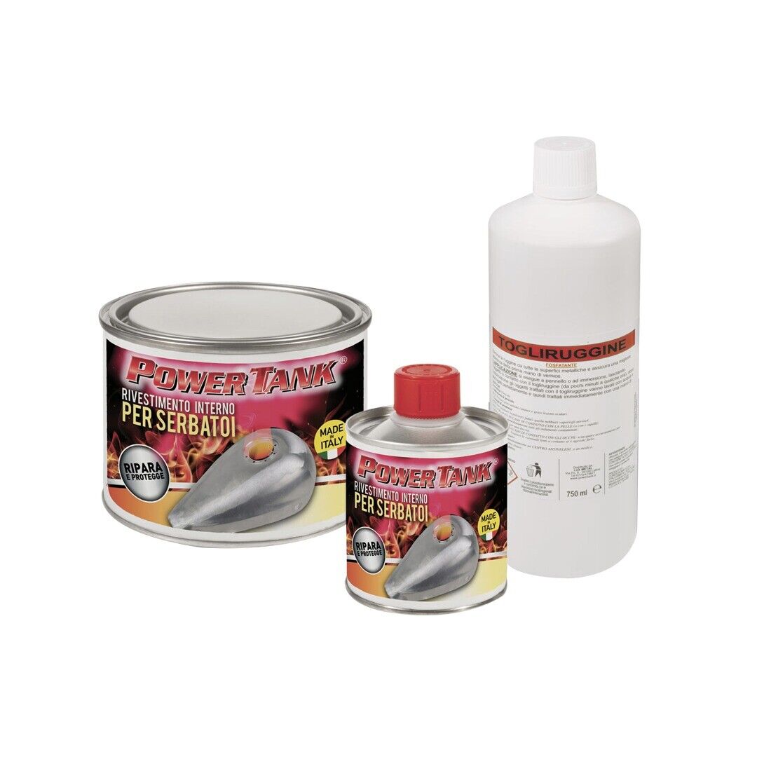 Kit trattamento antiruggine ripara serbatoio rosso per vespa 50 special px hp pk