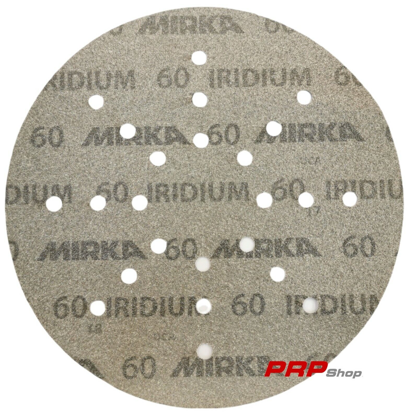 DISCHI ABRASIVI CERAMICO MULTIFORO Ø225 IRIDIUM MIRKA LEVIGATRICE 24F GRANA P60