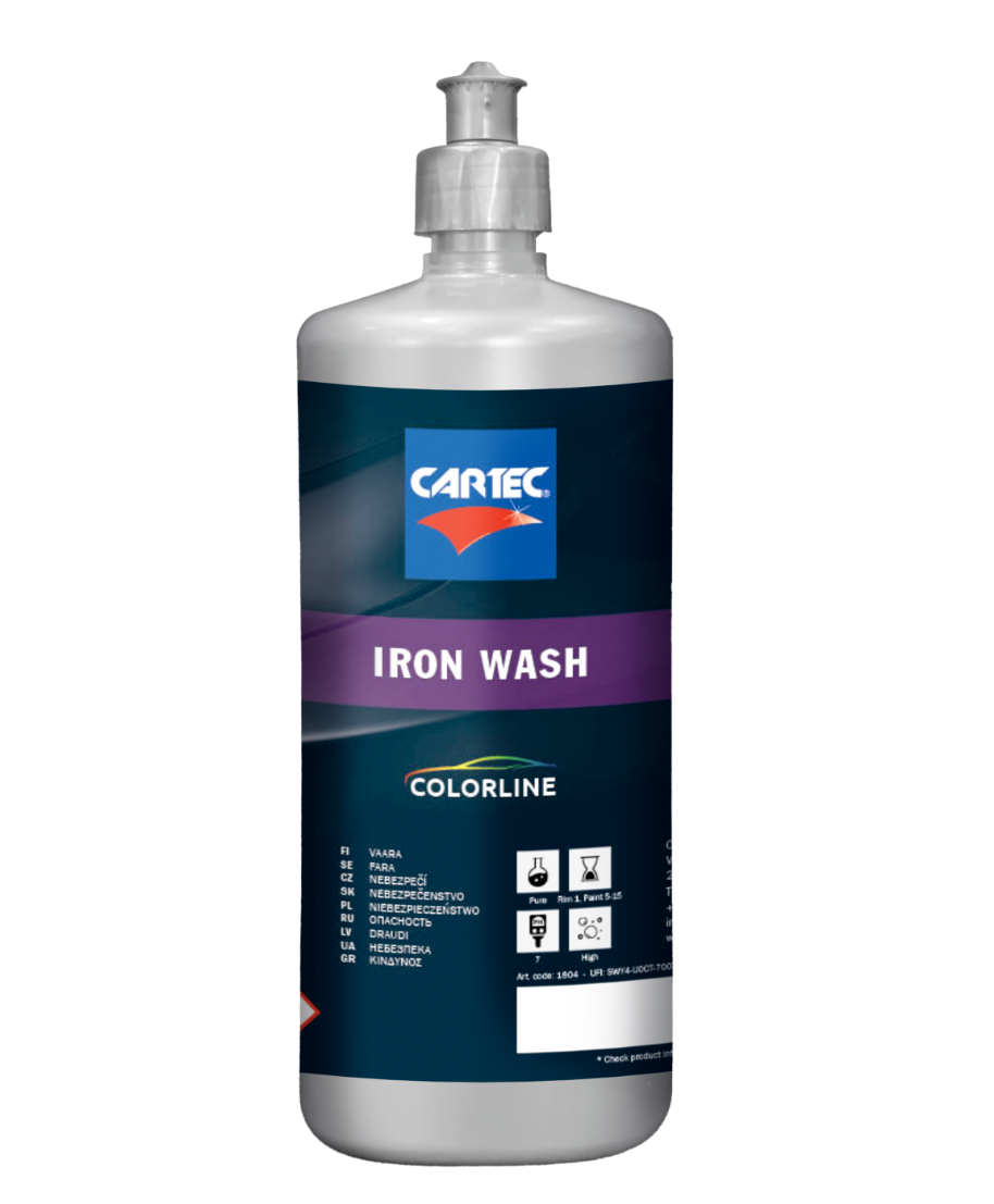 CARTEC IRON WASH - Decontaminante Residui Ferrosi 1L