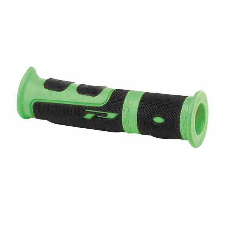 COPPIA MANOPOLE MOTO MTB JET ATV DIAMETRO 22MM - 22MM PROGRIP 964 VERDE