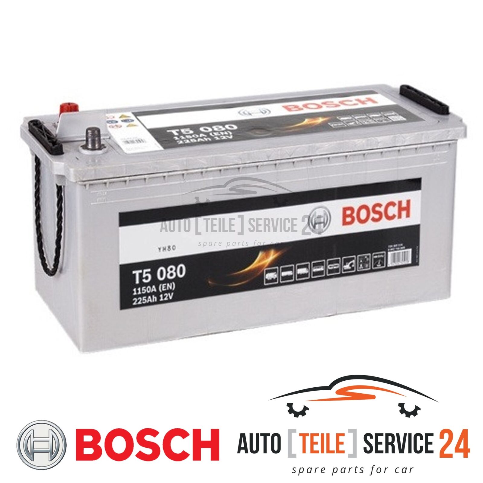 Batteria Avviamento Bosch 0092T50800 T5 per Daf Iveco Kässbohrer Leyland Man