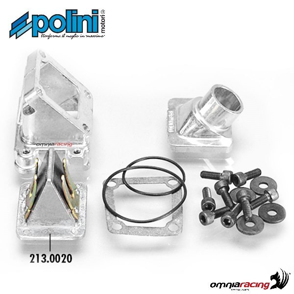 Polini intake manifold carburetor D.17/19 for Peugeot 103 SP/MVL/HP