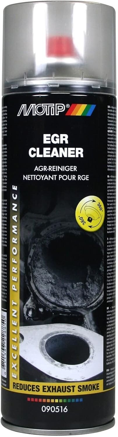 MOTIP spray PULITORE TURBO e valvola EGR cleaner 500ML M516 turbocompressore