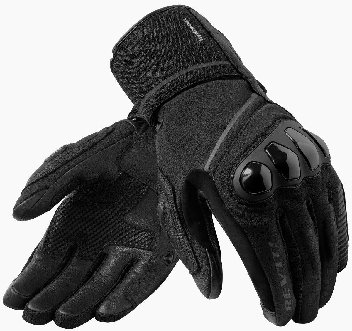 GUANTI GLOVES MOTO REV'IT SUMMIT 4 H2O IMPERMEABILI WATERPROOF TG 4XL BLACK