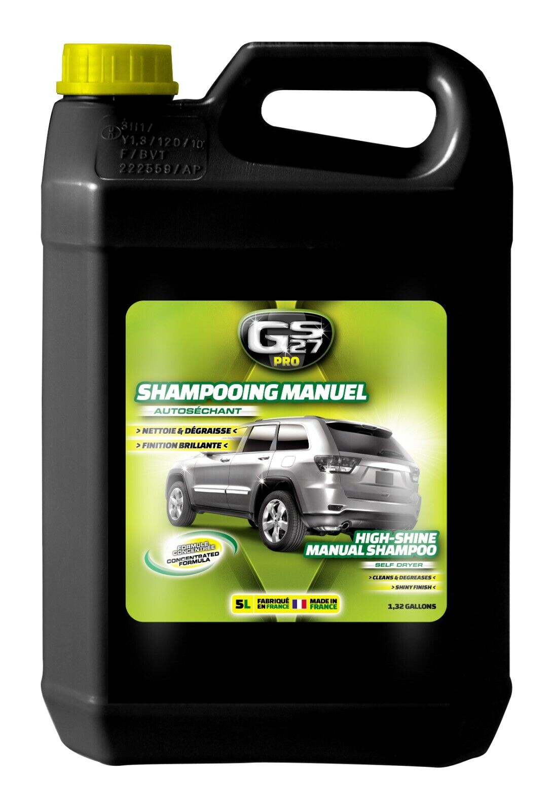 Shampoo Manuale Concentrato 5L GS27 Pro Formule+GS27 PR330191