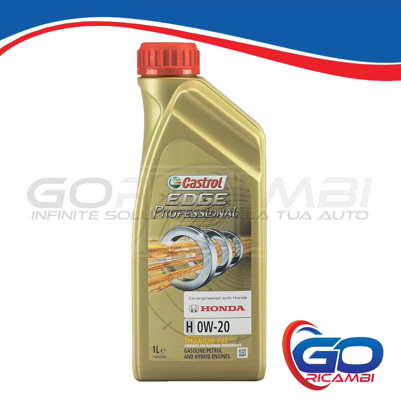 1 Lt Olio Motore Castrol EDGE Professional H 0W-20 TITANIUM FST™