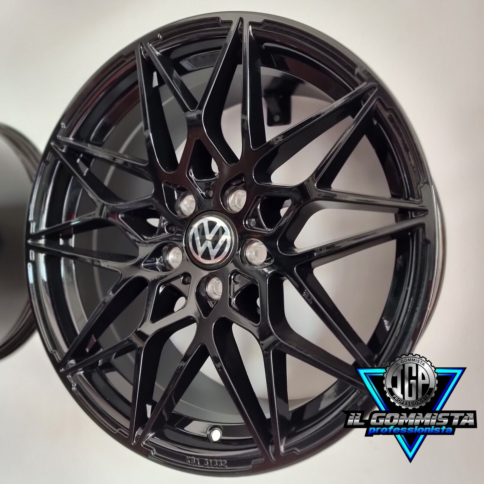 IGP KIT 4 Cerchi In Lega 18" Compatibili con Volkswagen Golf 5 6 7 8 GTD GTI 1K
