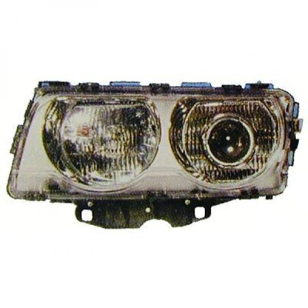 Faro fanale anteriore XENON Sinistro Serie7 E38 98-01 BOSCH D2S+H7 chromelin