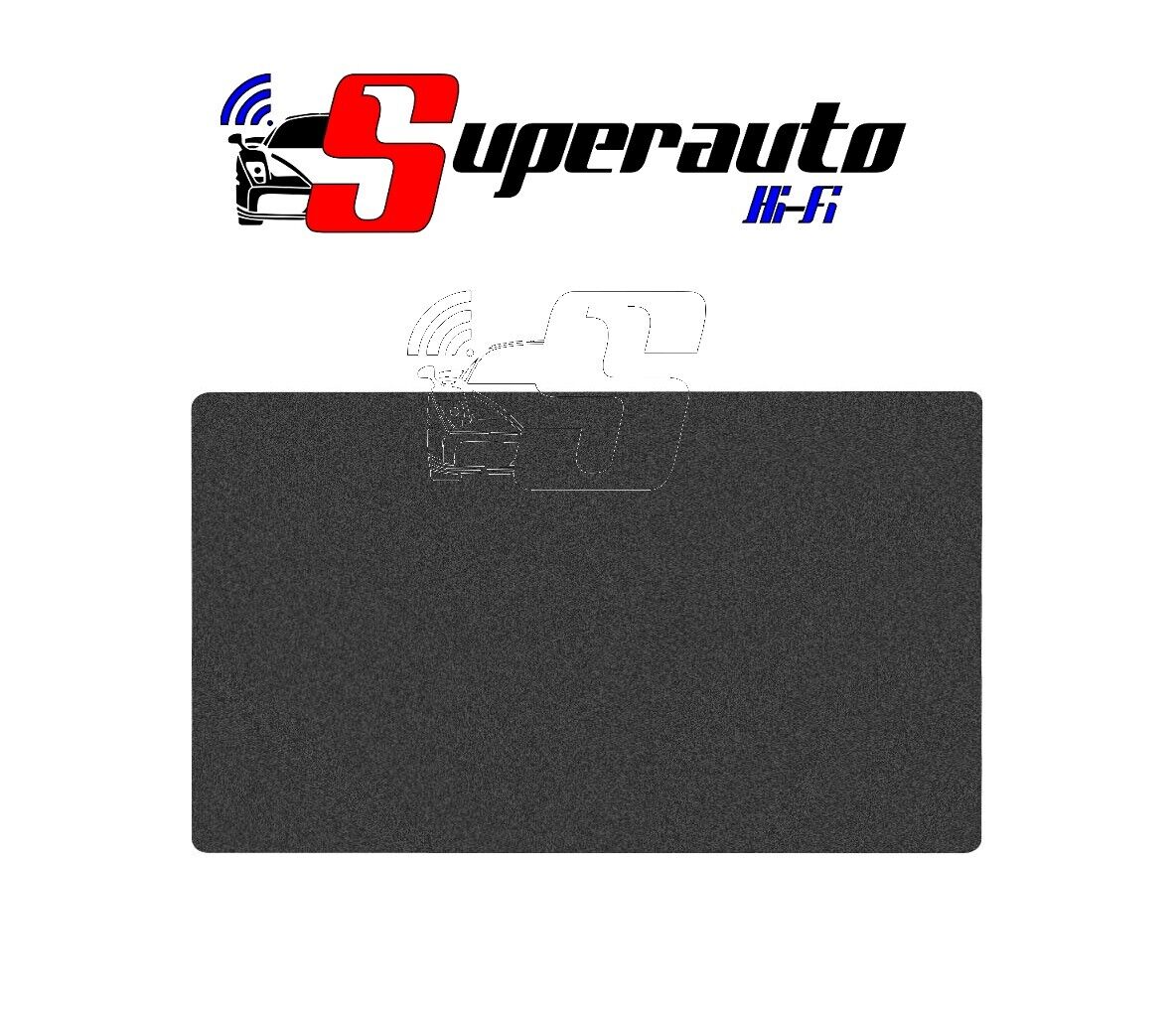 Phonocar 3/506 03506 Copriforo vano 2DIN adattatore autoradio nero