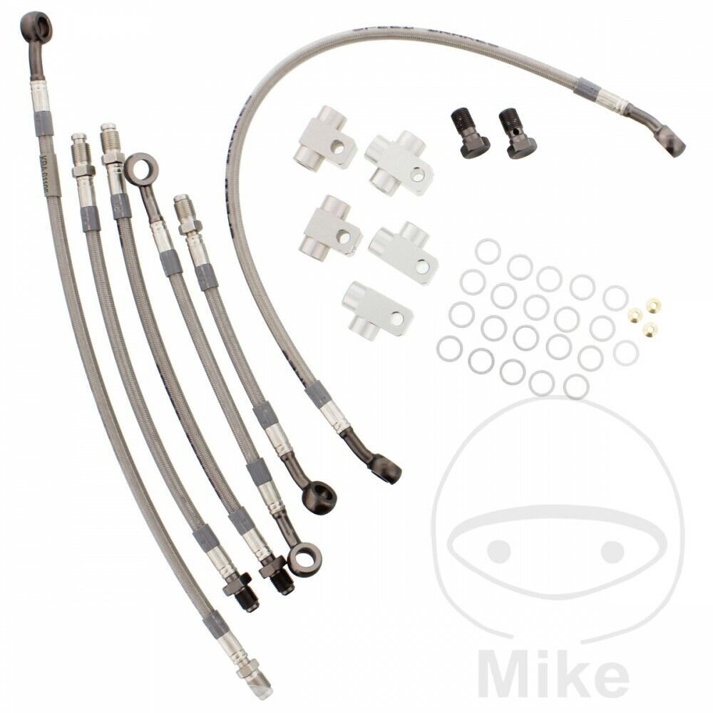 KIT 6 TUBI TRECCIA REPLICA ORIGINALE PER HONDA CB 600 F HORNET 2007-2012
