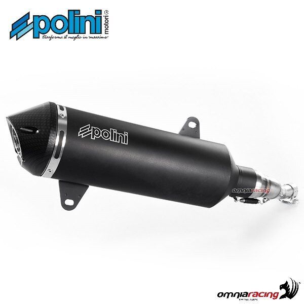 Polini steel full exhaust system for Yamaha Xmax 125 4V Euro 4 2018>