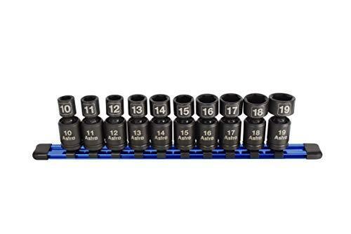 Astro Pneumatic Tool 78344 - Set di 10 chiavi a bussola universali senza (j4O)