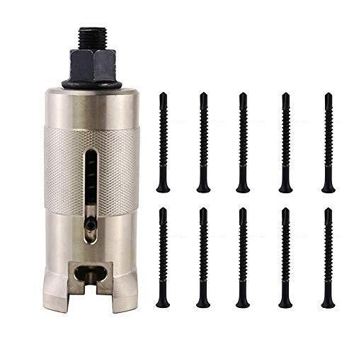 Blocca Euro Cilindro Estrattore con 10pcs/Bag Viti,Chiodo Puller Lock (x4f)
