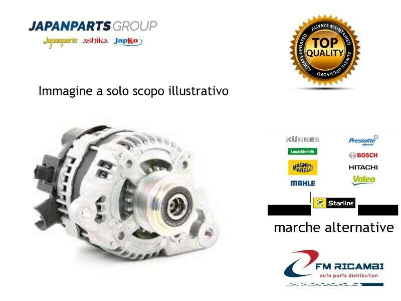 ALT917 JAPANPARTS Alternatore TOYOTA AVENSIS (T25_)  2003 kw 108 ccm
