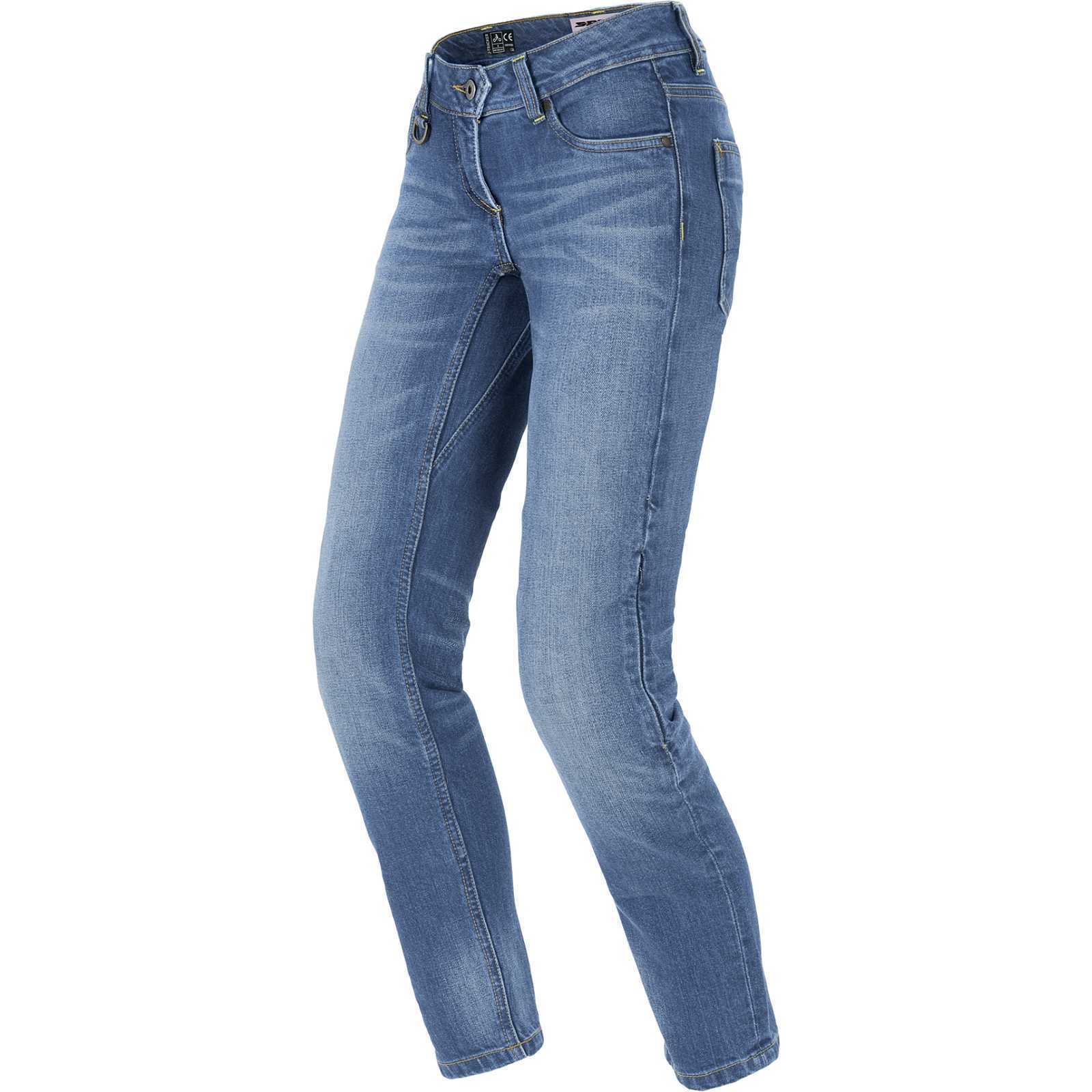 PANTALONI PANTS MOTO LADY J-TRACKER BLU USED  SPIDI SIZE 30