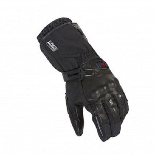 GUANTI PELLE RISCALDATI NERO PROGRESS BT MACNA BY KLAN SIZE M ULTIMO PEZZO!!!!!!