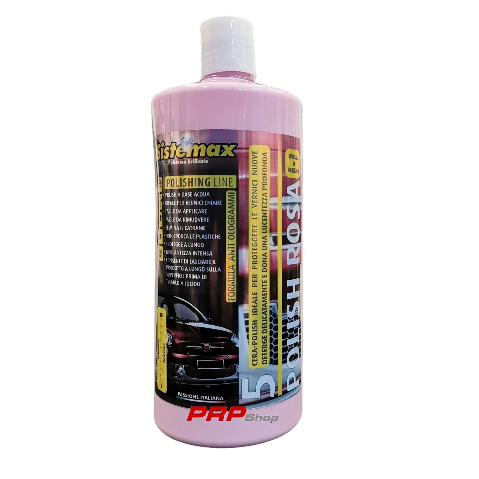 5 POLISH ROSA DI FINIZIONE sistemax protezione delle vernici