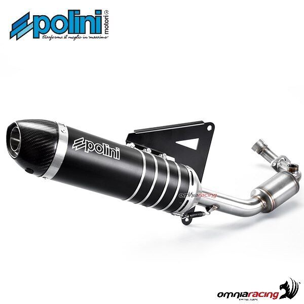 Polini Evolution steel full exhaust system for Yamaha Zuma 125i