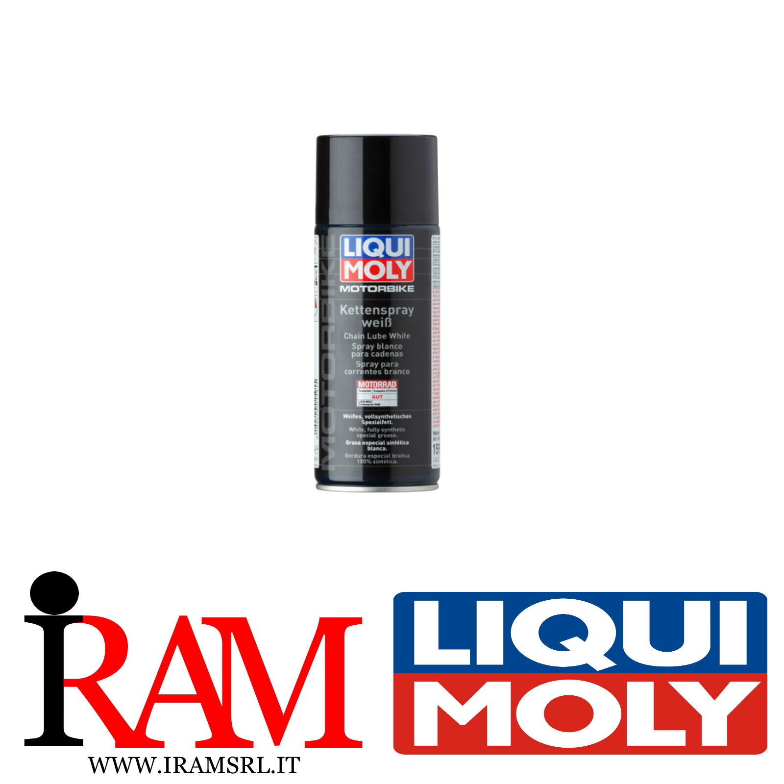 MOTORBIKE SPRAY PER CATENE BIANCO - 5981 -