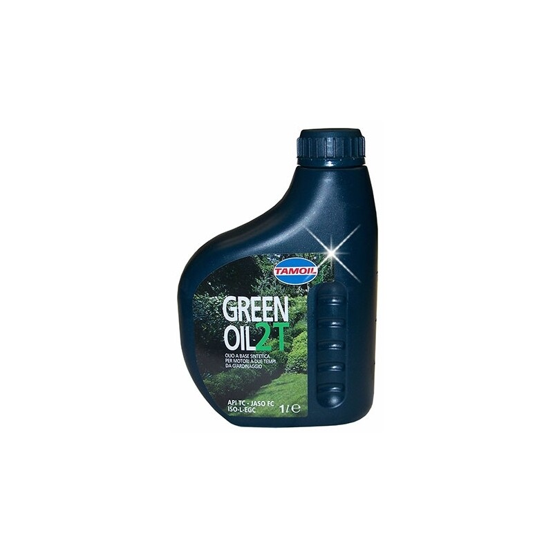 TAMOIL GREEN OIL 2T Olio Multigrado per motori a 2 tempi da giardinaggio 1L