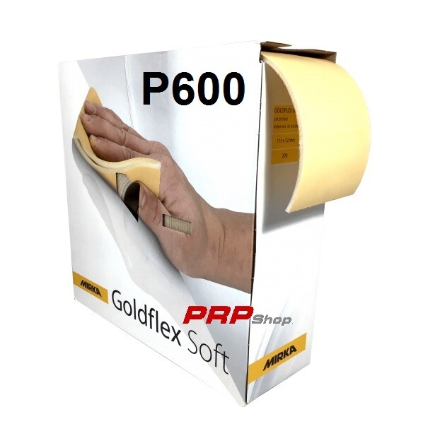 mirka - ABRASIVO - ROTOLI - MIRKA ROTOLO GOLDFLEX SOFT MIRKA P600 115X125